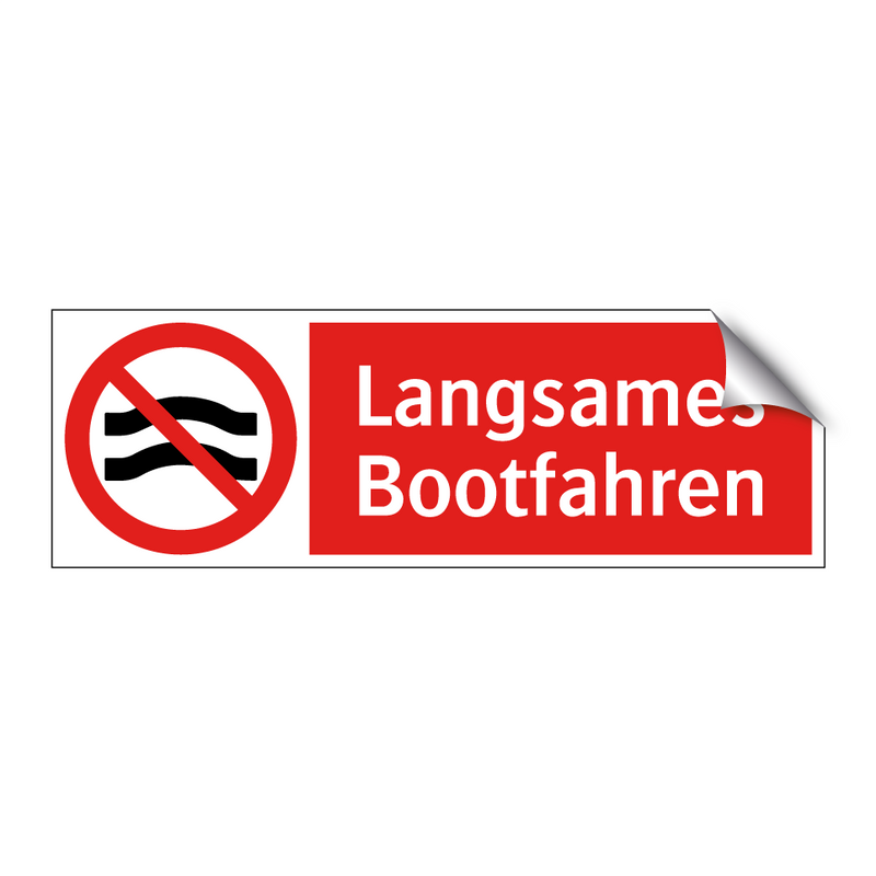 Langsames Bootfahren