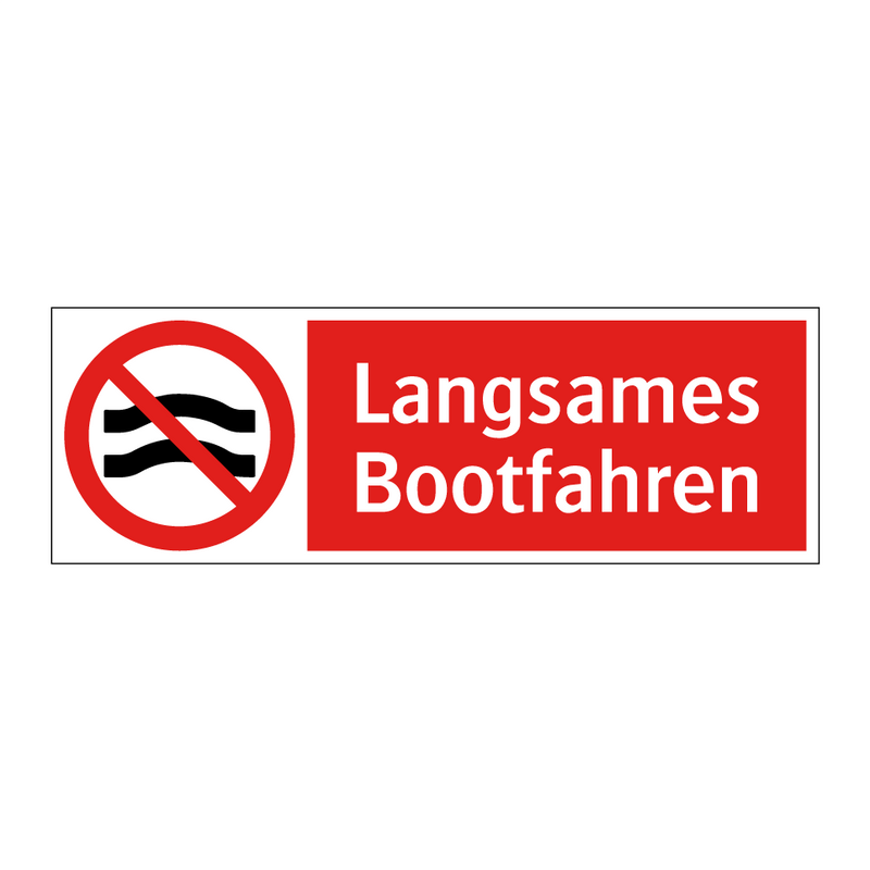 Langsames Bootfahren