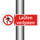 Laufen verboten