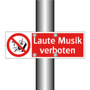 Laute Musik verboten