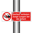 Leerlauf verboten: Junge Lungen bei der Arbeit