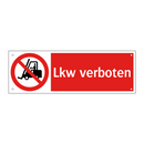 Lkw verboten