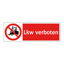 Lkw verboten