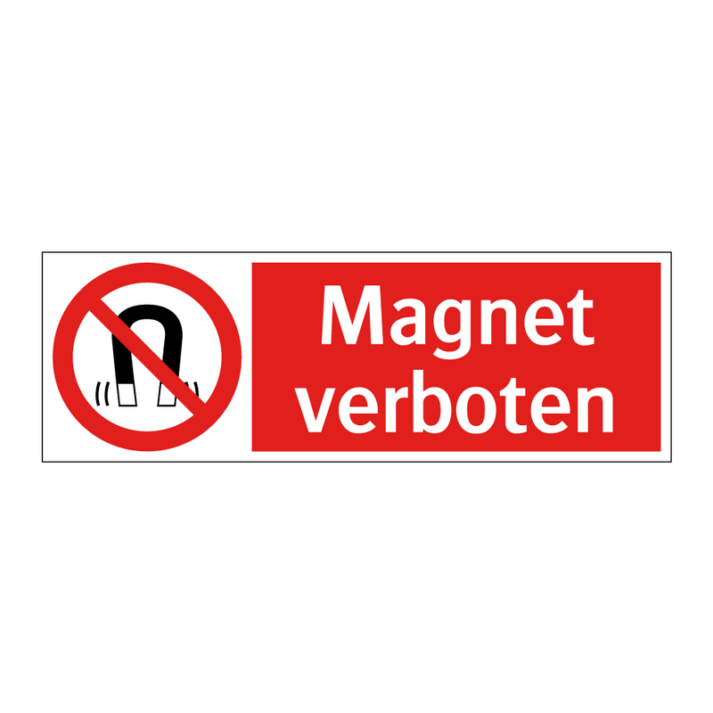 Magnet verboten