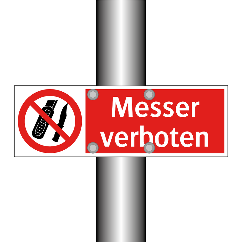 Messer verboten