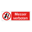 Messer verboten