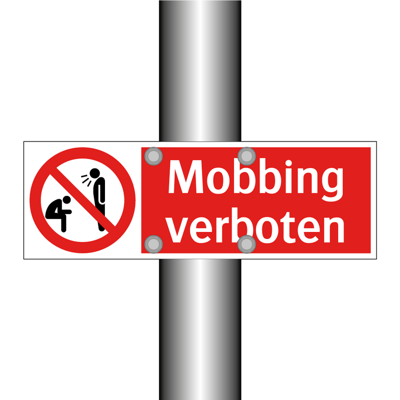 Mobbing verboten