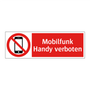 Mobilfunk Handy verboten