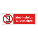 Mobiltelefon ausschalten