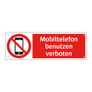 Mobiltelefon benutzen verboten