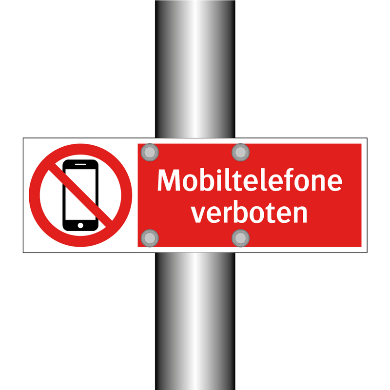 Mobiltelefone verboten