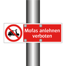 Mofas anlehnen verboten