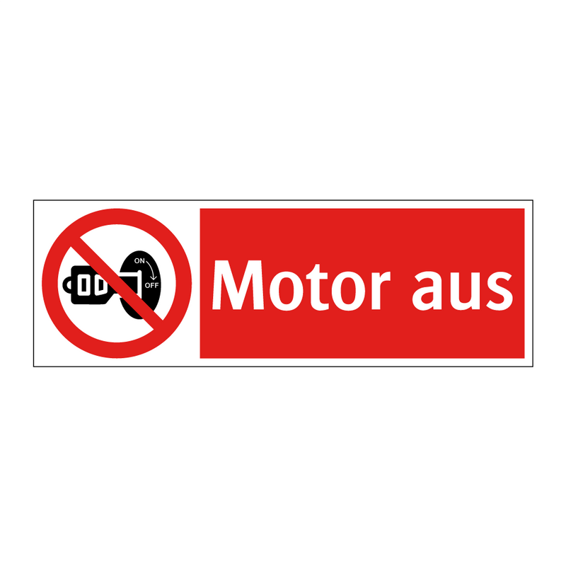 Motor aus