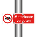 Motorboote verboten