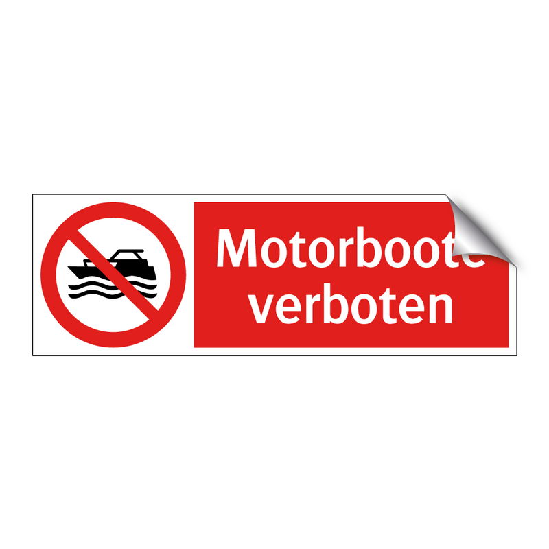 Motorboote verboten