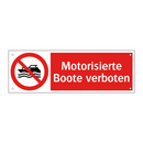 Motorisierte Boote verboten