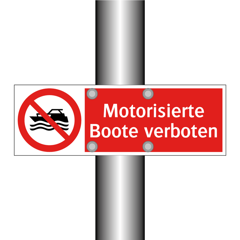 Motorisierte Boote verboten
