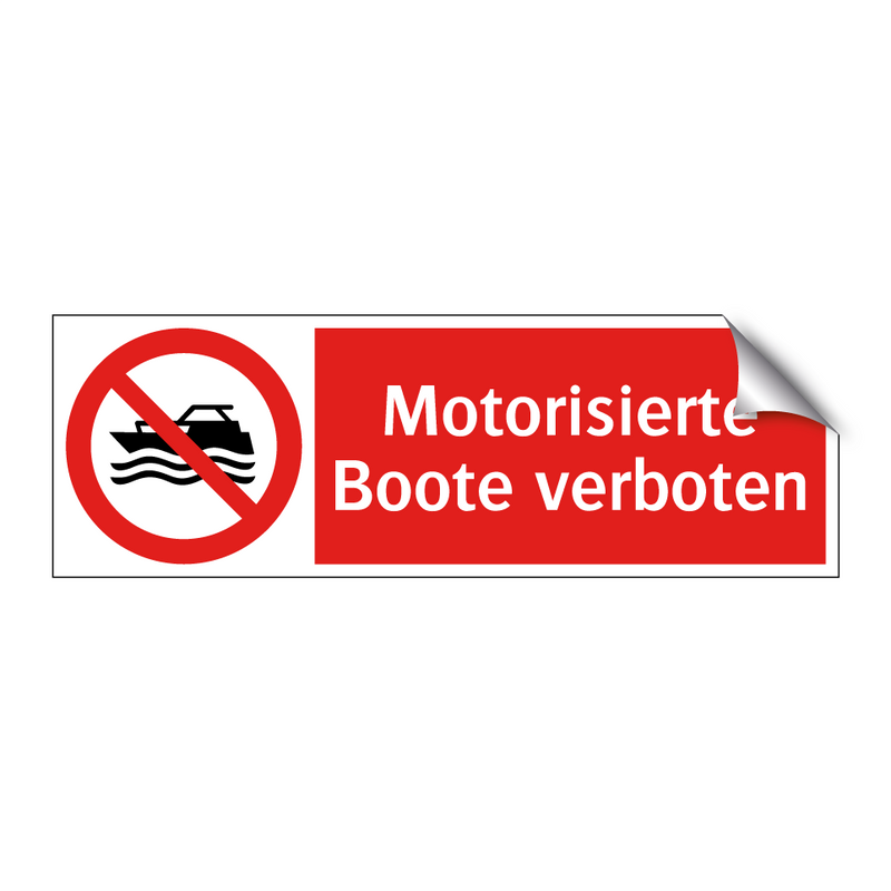 Motorisierte Boote verboten