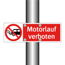Motorlauf verboten