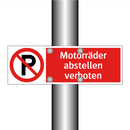 Motorräder abstellen verboten