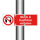 Musik & Kopfhörer verboten