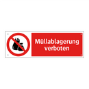 Müllablagerung verboten