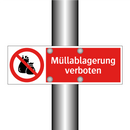 Müllablagerung verboten