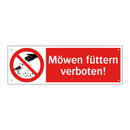 Möwen füttern verboten!