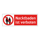 Nacktbaden ist verboten
