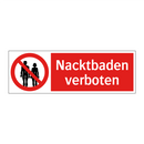 Nacktbaden verboten