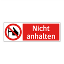 Nicht anhalten
