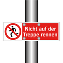 Nicht auf der Treppe rennen
