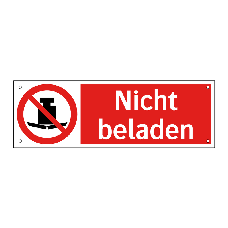 Nicht beladen