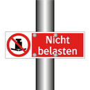 Nicht belasten
