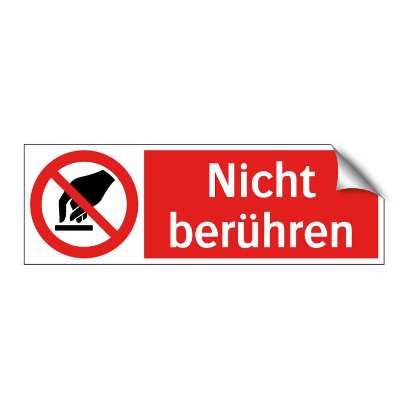 Nicht berühren