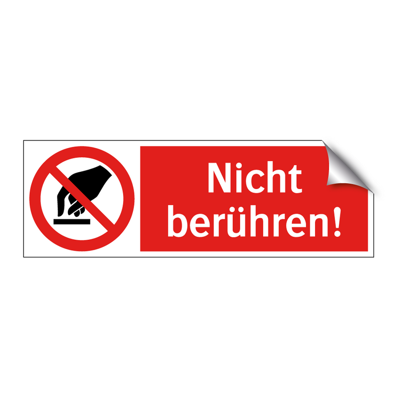 Nicht berühren!