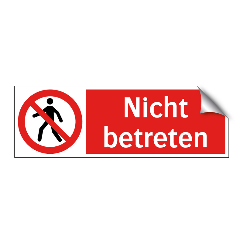 Nicht betreten