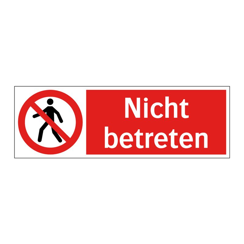 Nicht betreten
