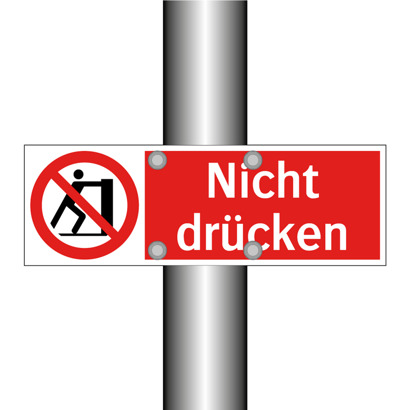 Nicht drücken