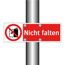 Nicht falten