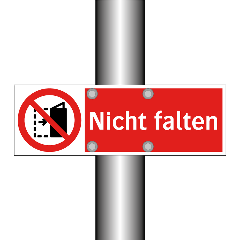 Nicht falten