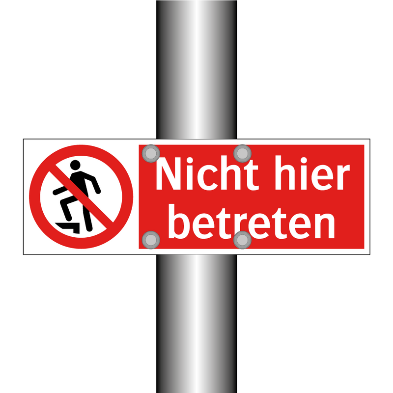 Nicht hier betreten