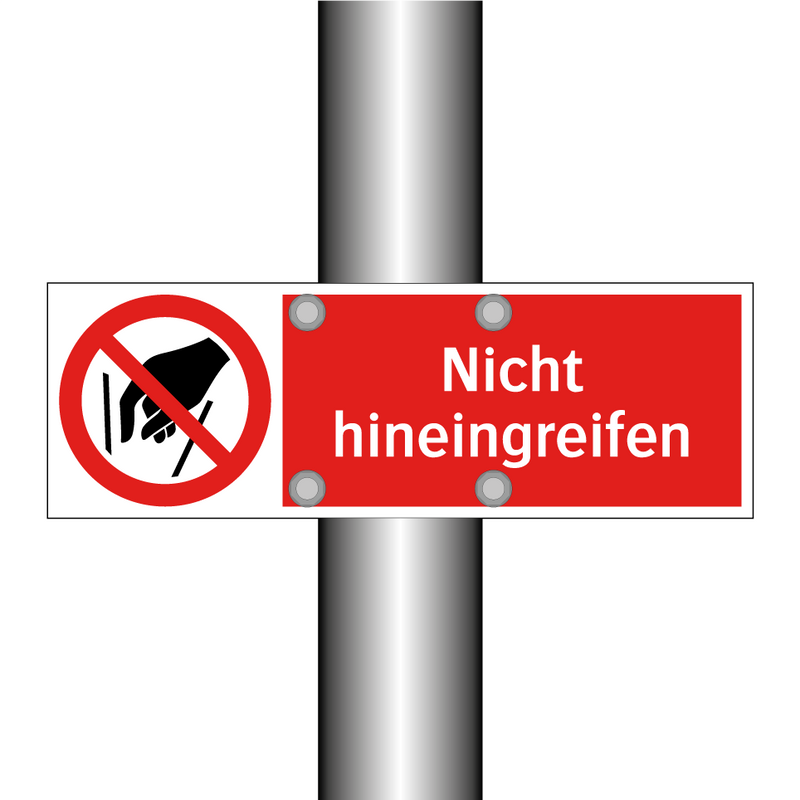 Nicht hineingreifen