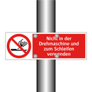 Nicht in der Drehmaschine und zum Schleifen verwenden