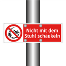 Nicht mit dem Stuhl schaukeln