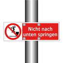 Nicht nach unten springen