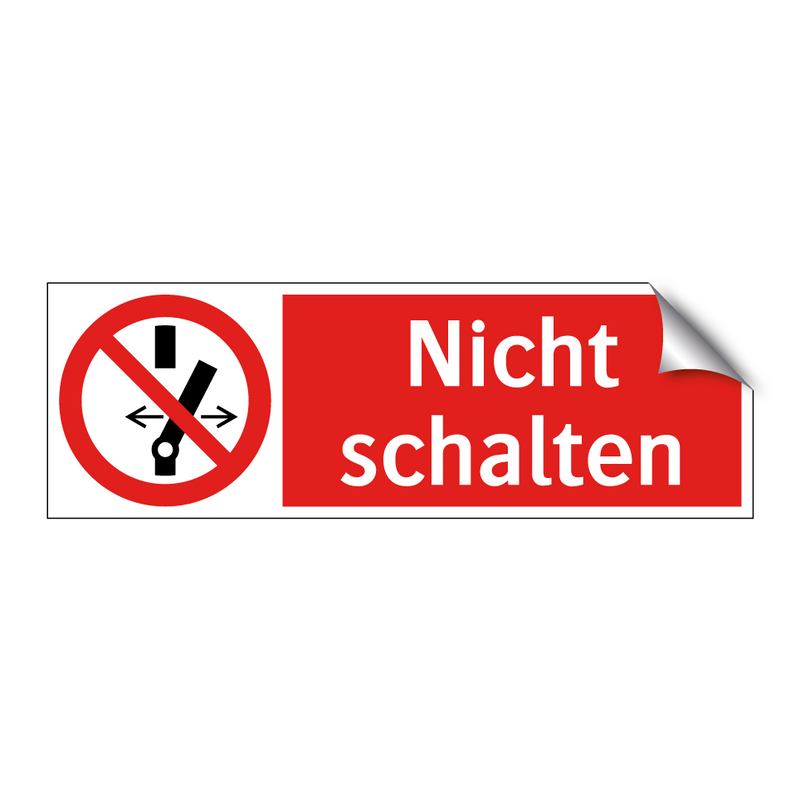 Nicht schalten