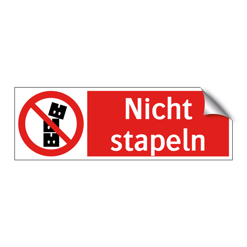 Nicht stapeln