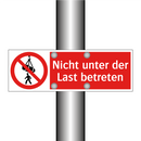 Nicht unter der Last betreten