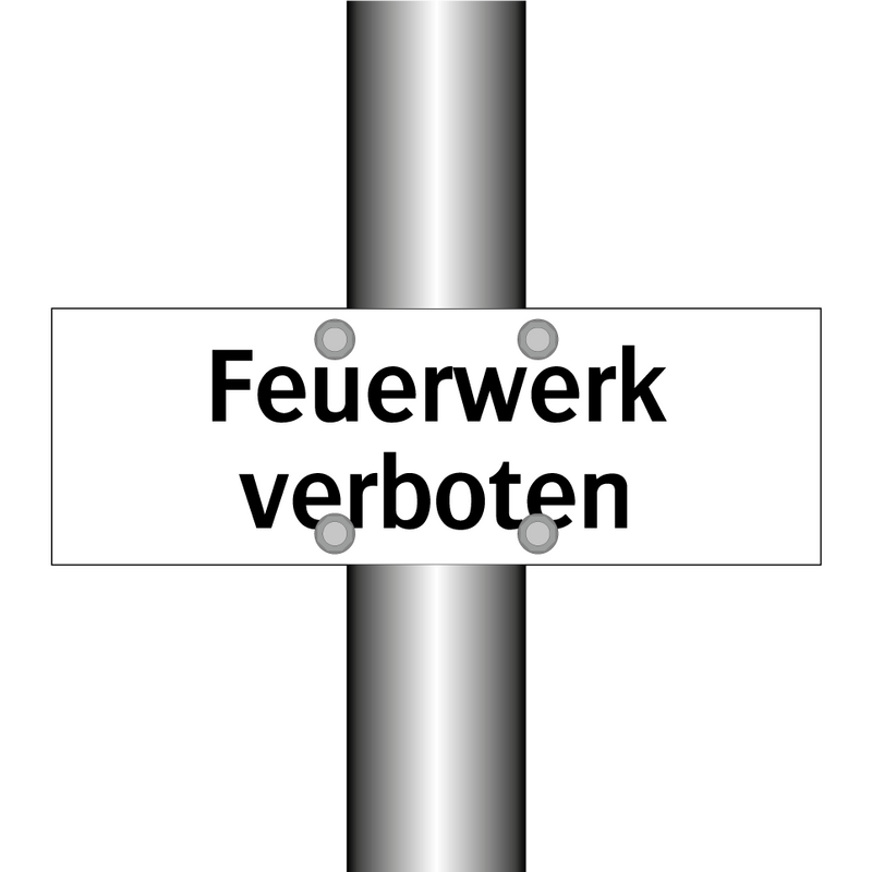 Feuerwerk verboten